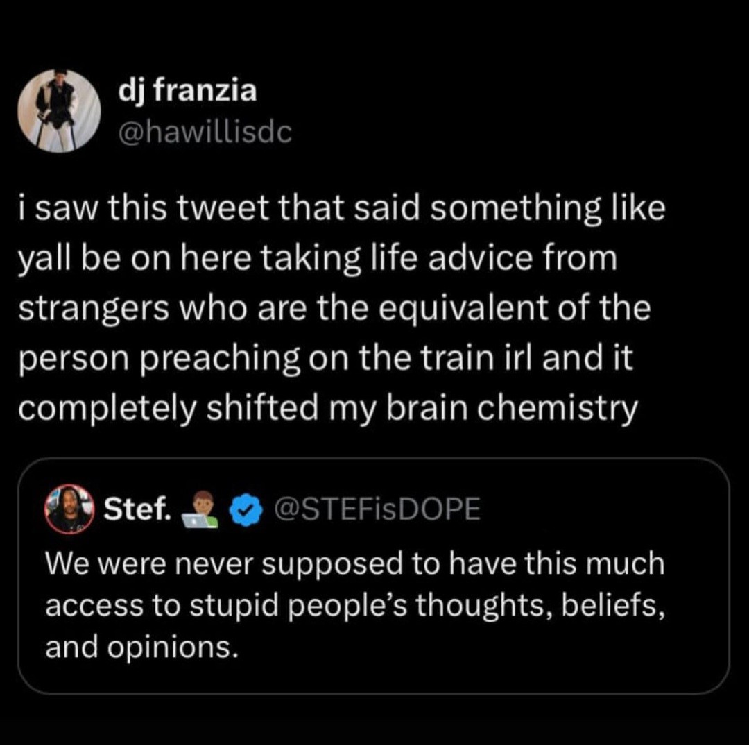 Good point